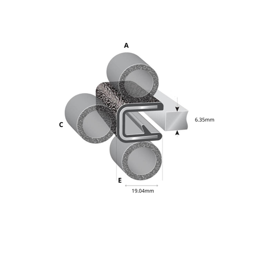 UES pinchweld and seal profile