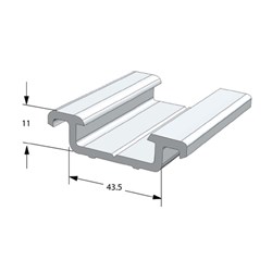 Aluminum Extrusion 4 Metre Length