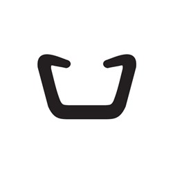 Glass Channeling Flocked Rubber