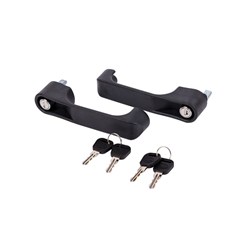 Push Button Anti Burst Lock - 180 x 37mm - Keyed Alike