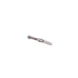 Anti Luce Fastener - 40mm Thread - Bolt On - Stainless Steel
