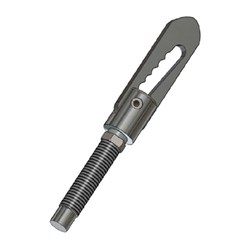 Anti Luce Fastener - 75mm Thread - Bolt On - Zinc Plated