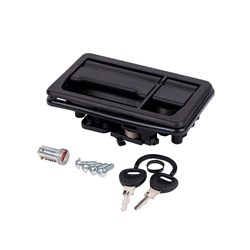 Coach Bin Door Lock Assembly