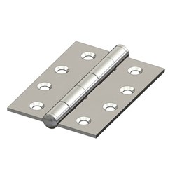 Butt Hinge 38mm x 60mm x 1.5mm Zinc Plated