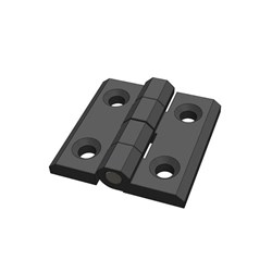 Polyamide Hinge - 50 x 50mm - Counter Sunk Holes