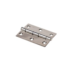 Butt Hinge - 50 x 70mm - Fixed Pin - Stainless Steel