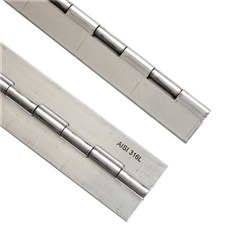 Continuous Hinge - 60 x 2.0 x 2040mm - 316 Stainless Steel