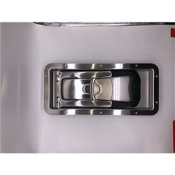 Recessed Camlock - Stainless Steel - 336 x 152mm