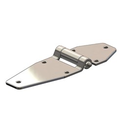 Door Hinge - 65 x 186mm - 304 Stainless Steel