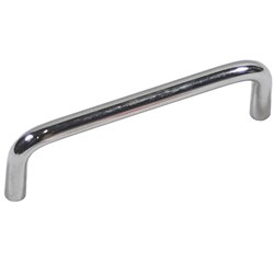 D Handle 32 x 100mm - Chrome Plated
