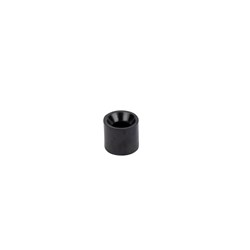 Door Hold Back Socket - M6 Min Load 20kg - Black Rubber
