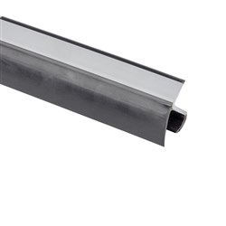 Durometer - J Seal - 25mm - Black/Grey - 3m Length