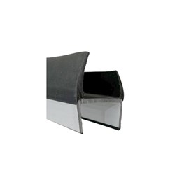 Durometer - H Seal - 26mm - Black/Grey - 3m Length