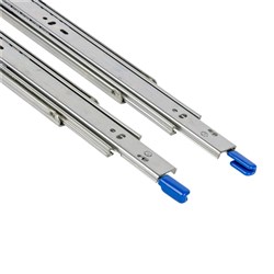 Lockable Light Duty Drawer Slides - 450mm - 45kg