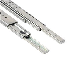 Non-Lockable Medium Duty Drawer Slides - 1000mm - 125kg