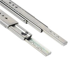 Non-Lockable Medium Duty Drawer Slides - 750mm - 125kg