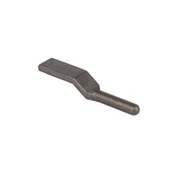 Drop Side Gudgeon Hinge - 26 x 130mm - Bushed - Weld On - Mild Steel