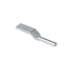 Drop Side Gudgeon Hinge - 26 x 130mm - Bushed - Weld On - Zinc Plated