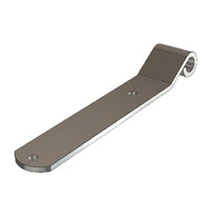 Drop Side Strap - 40 x 95mm - Non Bushed - Bolt On - Zinc Plated