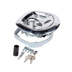 Whale Tail Drop T Lock - Chrome