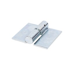 Gate Hinge - Weld On - 100 x 115mm - Left Hand - Zinc Plated