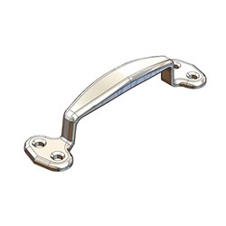 Bolt on Grab Handle - Chrome Plated - 210mm