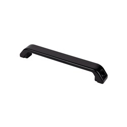 Bolt-on Grab Handle - Diecast Black Powder Coated Steel - 255mm 