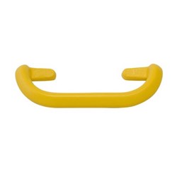 Bolt-on Grab Handle - Polyurethane Yellow - Steel Core - 300mm