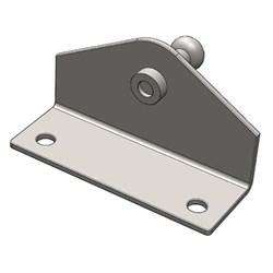 Gas Strut Bracket - 28 x 51mm