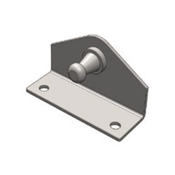 GAS STRUT BRACKET S/S - 28MM X