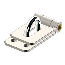 Padlockable Hasp - 185mm - Zinc Plated
