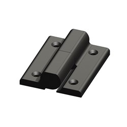 Polyamide Lift Off Moulded Hinge - 74mm - Left Hand