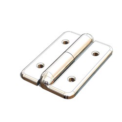 Lift Off Flush Pin Hinge - 75mm - Right Hand - Chrome