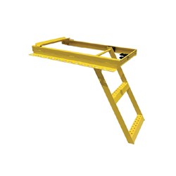3 STEP LADDER POWDER COATED YE