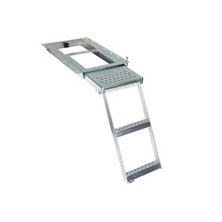 PULLOUT LADDER WITH PLATFORM 2