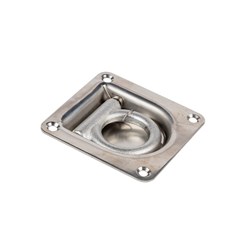 Lashing Ring 500kg Square Stainlees Steel