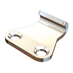 Over Centre Fastener Hook Plate - 20 x 24mm  - Suits OF71LSS - 316 Stainless Steel
