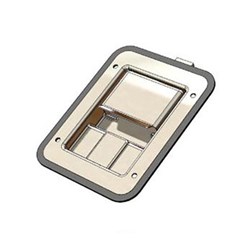 Weatherproof Paddle Lock - Slam Bolt Latch - Lockable - Stainless Steel