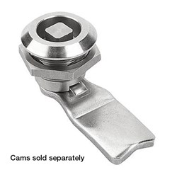 Quarter Turn Lock Assembly 18mm w' 8mm Square Insert Including Tongue 18mm H