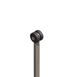 Rod with Roller - Zinc Plated - 1200 x 8mm
