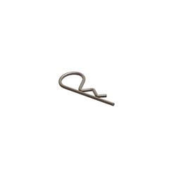 R Clip 6mm Diameter Zinc Plated Suits 9-32mm Shaft