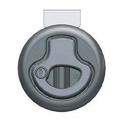 Slam Latch Round Non Locking Stainless Steel