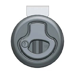 Flush Pull Latch - Locking - Stainless Steel