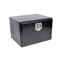 Bawer - Black Powder Coated Toolbox - 600L x 400H x 500D