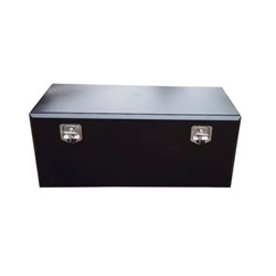 Toolbox 1200L x 500H x 500D Black Powdercoat w' Drop T-Lock