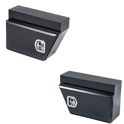 Bawer Undertray Toolbox - Right-Hand - Black Powder Coated