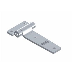 Heavy Duty Truck Door Hinge - 105mm - Bolt On - Zinc Plated