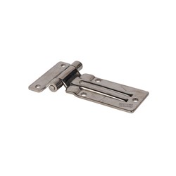 Heavy Duty Truck Door Hinge - 173mm - Bolt On - Stainless Steel