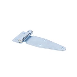 Multipurpose Hinge - 225mm - Bolt On - Straight - Zinc Plated