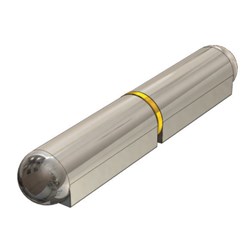 Weld On Hinge Steel 150mm Brass Pin w' Grease Nipple